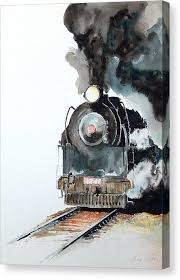 Smokin Canvas Print Canvas Art By Greg Clibon In 2020 Amazing Art Painting History Painting Painting