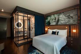 Streeterville Hotels With Business Center Hotel Emc2 Autograph Collection In 2020 Modern Hotel Room Hotel Interior Bedroom Hotel Style Bedroom