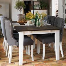 Nottingham Extending Dining Table And Grey Upholstered Dining Adele Chairs Luxury Dining Room Dining Room Design Dining Chairs