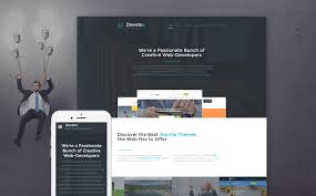 Develox Website Template Ad Develox Website Template Website Template Web Design Company Web Design