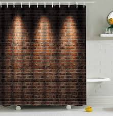 But if you're sensitive or allergic to mold, exposure can cause problems like respiratory distress. Furnily 3d Shower Curtain Vivid Red Brick Wall Polyester Waterproof Mold Bathroom Curtain 180 X 180 Cm 71x71inches Buy Products Online With Ubuy Bahrain In Affordable Prices B077l1xnyr