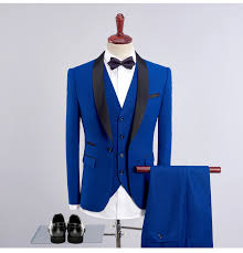 Men's 3 piece suits elegant one button slim fit coat pant 2021 | fashion collect. Good Quality Wholesale 8 Colors Men Slim Fit Blue Wedding Suit Blazer Pants Vest 3 Pieces Men Suit Buy Slim Fit Wedding Business Wear Formal Men Suit Formal Blazer Suits Product On Alibaba Com