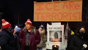 🕊️🇺🇸 Manifestantes exigen salida de ICE de Chicago tras muerte de la ciudadana estadunidense Renee Nicole en Minnesota