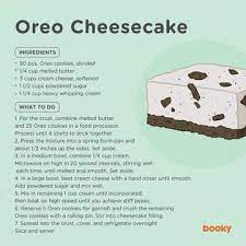 Resepi Oreo Cheesecake Di 2021 Oreo Resep Tiramisu Keju Krim