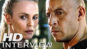 Sleek and shiny on the surface, the fast and the furious recalls those cheesy teenage exploitation flicks of the 1950s. Vin Diesel Charlize Theron In Fast Furious 8 Interviews Patze Talks Youtube