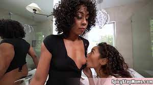 Hot ebony teenie and her beautiful black stepmother tries lesbian sex -  XVIDEOS.COM