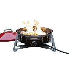 Fire pit types explained plus everything you need to know about fuels and building your own diy fire pit. Craftsman Portable Lightweight Fire Pit Red 65 000 Btu Impulse Ignition 27 In L X 22 19 64 In W X 15 In H Cmxbhbb17000 Rona