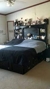 Some bed frames with headboards offer functionalities as well, helping your bedtime become more classic brands has been around since 1971. Im Gonna Redo A Water Bed Frame To Look Like This Water Bed Bed Waterbed Headboard