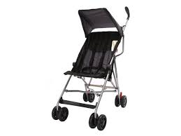 Wonder Buggy Taylor Umbrella Stroller With Flat Canopy Solid Black Newegg Com
