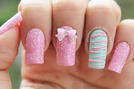 Pedicure y diseños para uñas pies de moda | tendencias 2019. Mas De 30 Disenos De Unas Para Quinceaneras Decoracion De Unas Manicura Y Nail Art Simple Nail Art Designs Nail Art Designs Diy Pink Nails