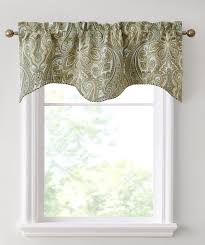 Free shipping for many products! Paris Paisley Scalloped Valance Sage Green