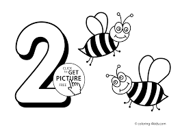 Print free outline of the numbers zero through 9. Simple Drawing For Kids With Numbers Novocom Top