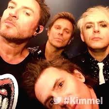 Last night we went to the Duran Duran fancy dress Halloween ball concert  including flame throwers, dancing girl zombies & Le Bon in a fetching pair  of deer antlers!! it was a