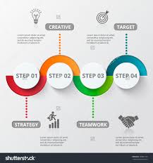 infographic design template and marketing icons template