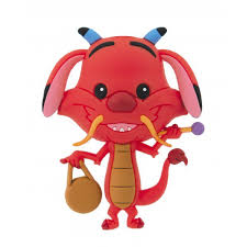 Note the film deals with huns invading imperial china, led by the vicious warlord shan yu, resulting in every chinese family receiving a conscription order requiring one male from their household to serve in the army. 3d Foam Magnet Disney Mulan Mushu New 86038 Walmart Com Walmart Com