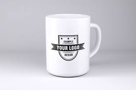 A Simple 3d Mockup Generator Of A White Coffee Mug On A Gray Studio Background Insert Your Own Logo The The Mug Cus Coffee Mugs Online Mugs White Coffee Mugs