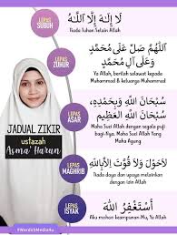 Waktu selepas solat adalah antara yang dianjurkan untuk kita duduk sebentar dan berzikir. Zikir Harian Selepas Solat Fardhu But Now Xiajiyaibrahim