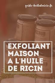 Exfoliant Maison A L Huile De Ricin Les Etapes De Preparation Huile De Ricin Huile De Ricin Exfoliant Ricin