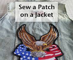 What can i iron my patches onto? Sew A Patch On A Jacket 3 Steps With Pictures Instructables