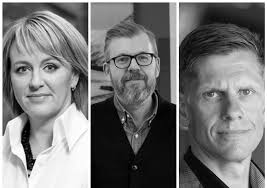 Helgi, Hanna Birna and Heimir form the new Justikal board