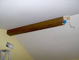 Vaulted Ceiling Faux Wood Beam Ceiling Fan Faux Ceiling Beams Wood Beam Ceiling Bedroom Lighting Diy