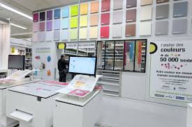 Peinture Showroom Interior Design Retail Store Design Storing Paint