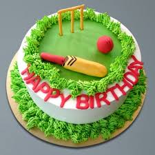 How to serve dq cakes dairy queen cakes serving instructions: Send Happy Birthday Cricket Theme Cake For Boys Online By Giftjaipur In Rajasthan
