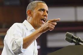 Obama visits diner, speaks at Scott High