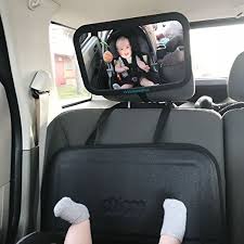 Baby Car Mirror For Infant Rearview With Clear Reflection Facing Back Seat Safety Shatter Proof Frame Baby Car Mirror Best Car Seats Baby Car Seats