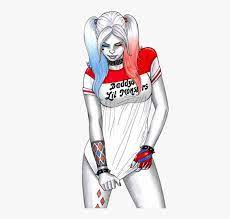 Quinn easy, harley quinn drawing pencil step by step, harley quinn drawing tutorial easy, how to draw harley quinn and joker throughout the video i will guide you guys on how to draw the joker from the harley quinn series that came out in 2019! Harley Harleyquinn Margotrobbie Jaredleto Joker Joker And Harley Quinn Drawing Hd Png Download Transparent Png Image Pngitem