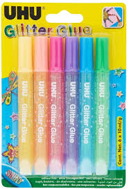 Was kann man am wochenende machen? Uhu 39110 Glitzerkleber Glitter Glue Shiny Amazon De Baumarkt