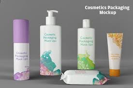 Free Cosmetic Mockup For Packaging Designs Cosmetics Mockup Cosmetic Packaging Design Cosmetic Packaging