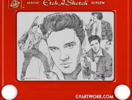 Could anyone make more than simple sketches with an Etch-A-Sketch?