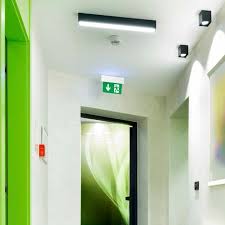 Led ceiling mounted emergency lights are built with a ul 924 battery. Ceiling Emergency Light Poxar Sn F Lena Lighting Wall Mounted Rectangular Led