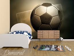 A Football Trophy Boys Room Wallpaper Mural Photo Wallpapers Demural Boys Room Wallpaper Room Wallpaper Boy S Room