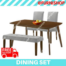 I am so so so so happy to be finally releasing this project for you all! Free Delivery Cod Dining Table Chair Bench Set Cheap Budget Furnishop Furniture Home Living Furniture Tables Sets On Carousell