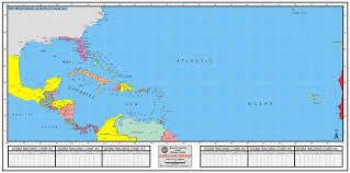 Hurricane Tracking Map Color Wall Map Hurricane Tracking