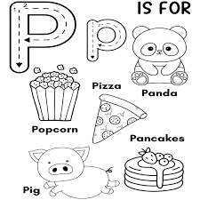 ABC Alphabet Coloring Book for Kids, Girls, Boys : Alphabet Coloring Pages  | Made By Teachers