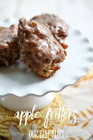 apple fritters from our best bites