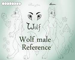Wolf Male Furry Reference Sheet Base Etsy On suits, the view and shy. wolf male furry reference sheet base