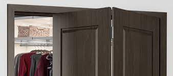 While sliding closet doors can certainly appear outdated if they're original to the 1970s, modern design has ushered in a host of new options. The Slido Bifold 30 From Hafele