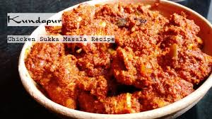 Kundapur Chicken Sukka Recipe Kundapur Chicken Curry Recipe Youtube Add chicken, kundapur paste, salt, water, and mix well.