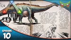 Er ist kleiner als ein brontosaurus, dafür viel schneller. Ark Survival Evolved Diplodocus Taming S4e15 The Center Map Gameplay Free Online Games