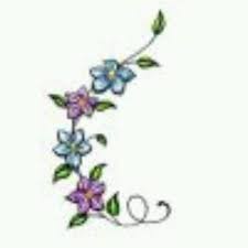 Larkspur One Of The Birth Month Flowers For July For Cody Birth Flower Tattoos Flower Tattoos Larkspur Flower Tattoos