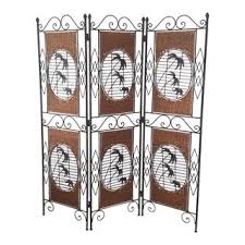 Simply place the divider in your firebox and fill lump charcoal on one side. Vintage New Wrought Iron Screens And Room Dividers Chairish