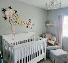 Custom Glittered Nursery Letters Baby Girl Nursery Decor Etsy Baby Girl Nursery Decor Nursery Decor Girl Name Wall Decor