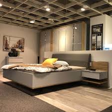 Gut erhaltenes schrank bett, wird leider nicht mehr benötigt und steht nur rum. Schlafzimmer Combinoplus Schrank Glas Seidengrau Planked Oak Bett 2 Nachttische Neu Mobelfirst