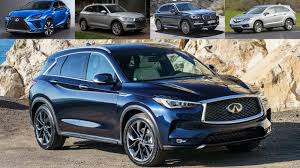 Comparing The 2019 Infiniti Qx50 Vs Lexus Nx Vs Acura Rdx Vs