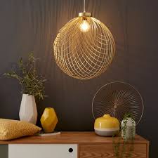 Suspension Filaire Doree Maisons Du Monde Chambre A Coucher Luminaire Idee Deco Plafond Luminaire Chambre