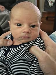 Remove water bottle from photo of granddaughter